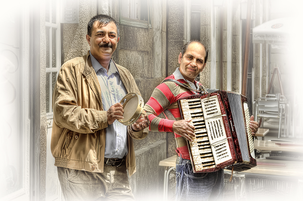Los músicos rumanos