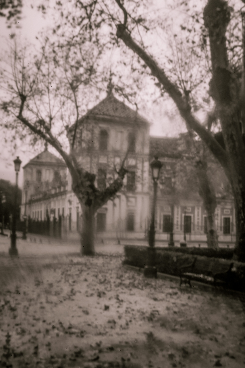 La Sevilla que se fue, San Telmo (estenopo, larga exposición)
