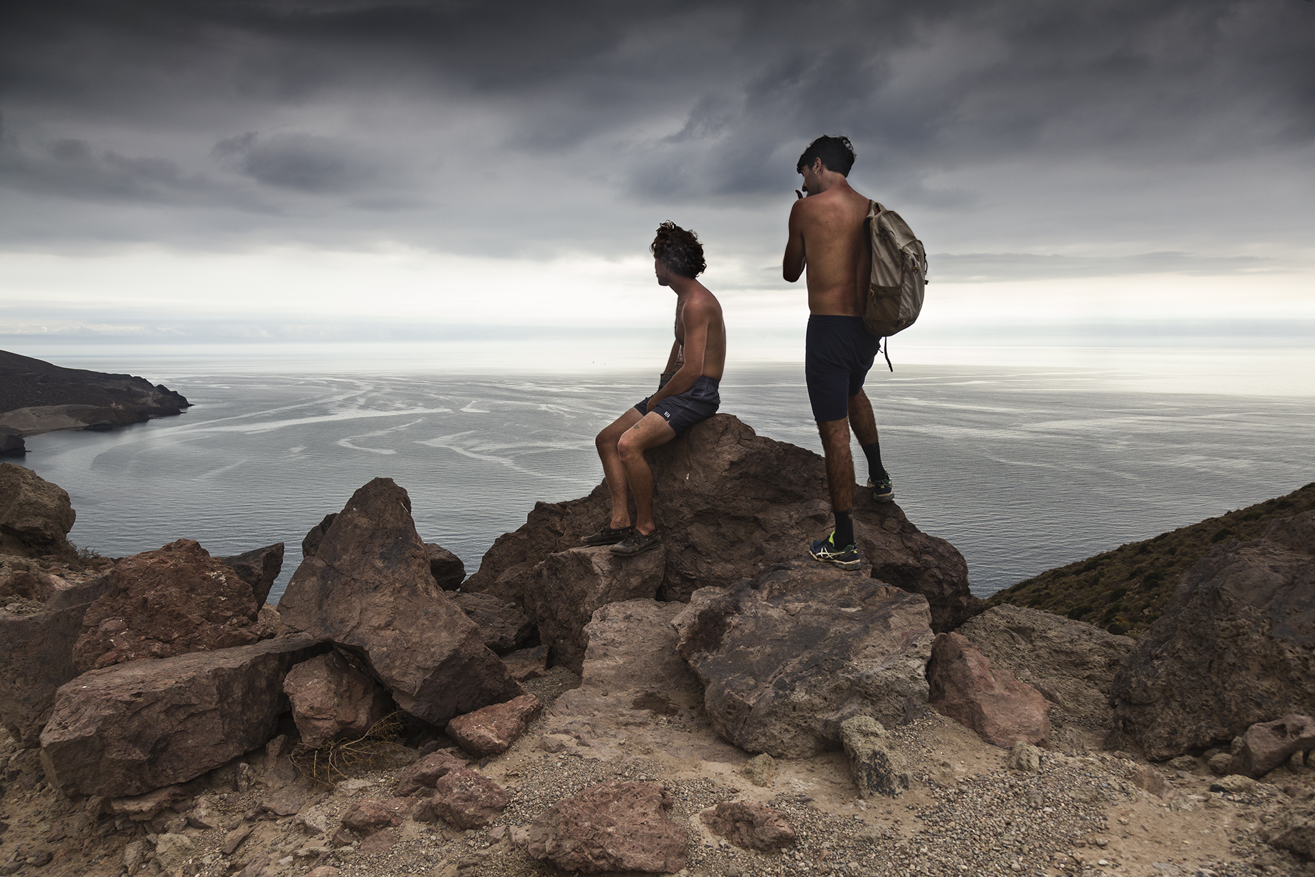 Dos amigos (Cabo de Gata, 2020)