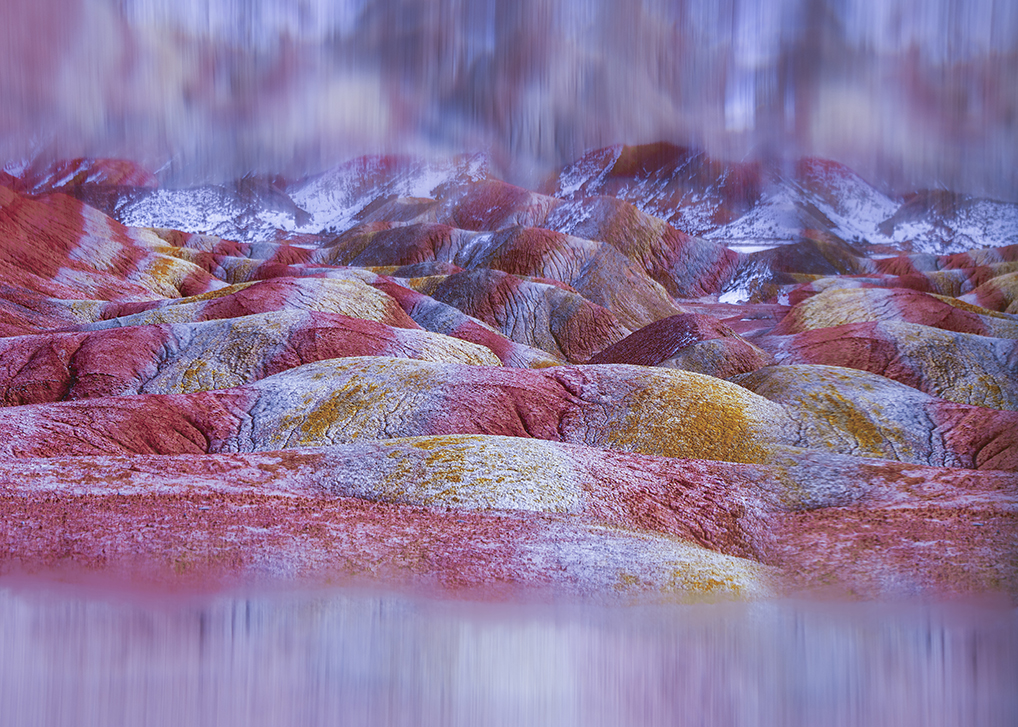 Montañas de colores