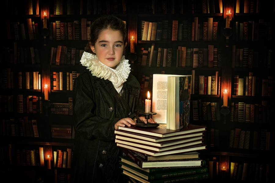 Emma a biblioteca