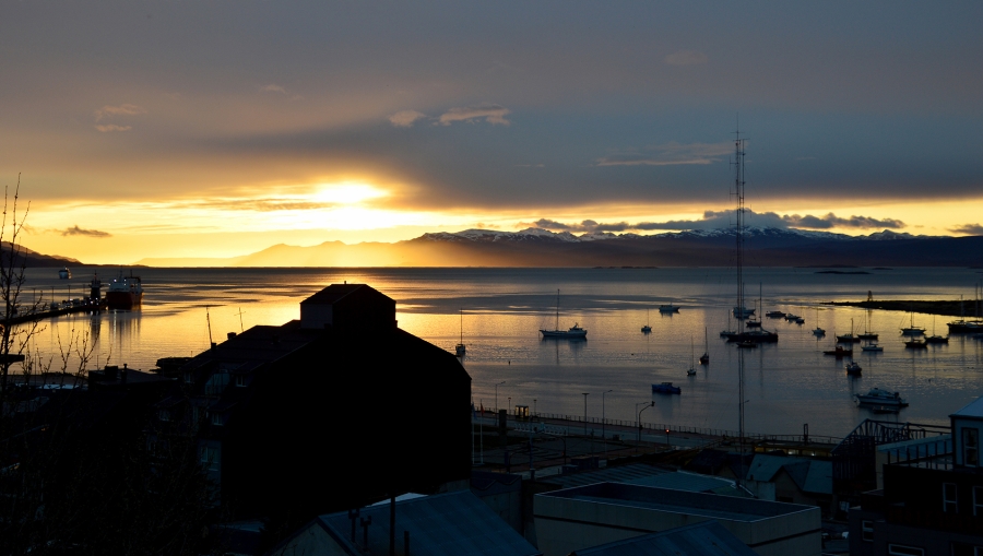 Contraluz en el Canal de Beagle