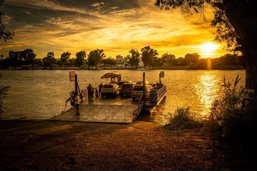 Cruzando el rio