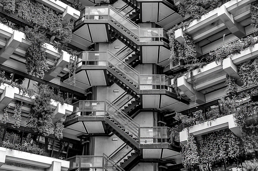 Escalera de emergencia