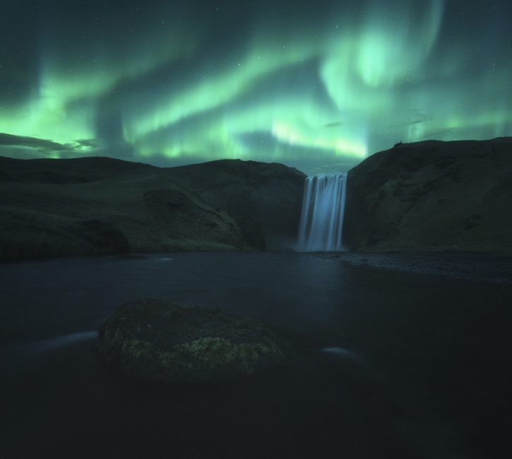 GREEN WATERFALL