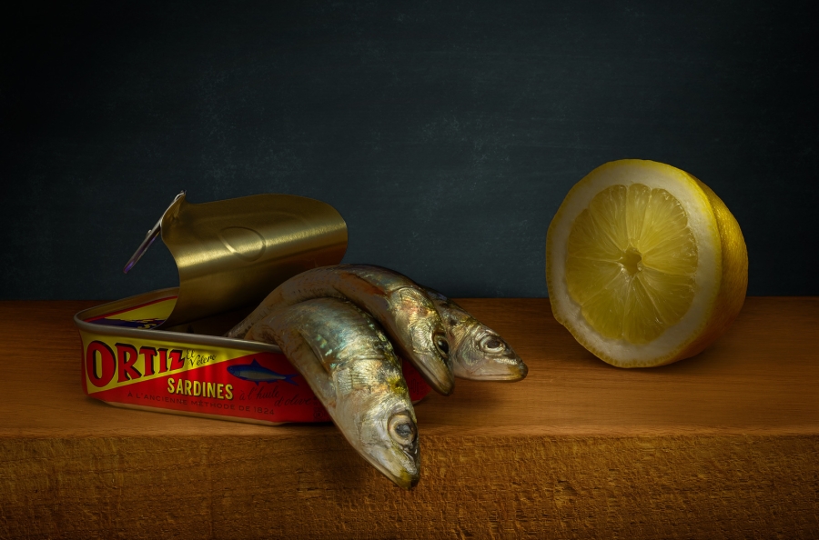 Sardinas a la luz del limón
