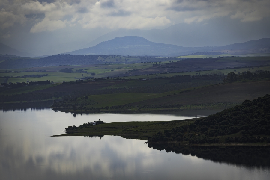 Tarde en el lago maravilloso.