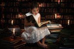 Emma lectora en biblio