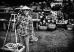 De compras por el mercadillo
