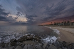 Atardecer con nubes