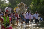 Romeros pasando el Vado de Quema