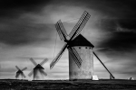 three windmills